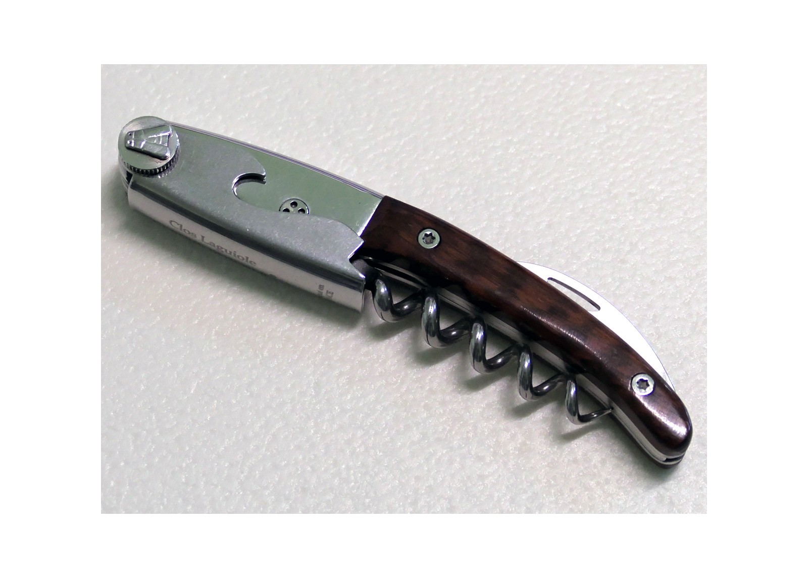 Sommelier Laguiole avec un manche en Amourette et mitre inox