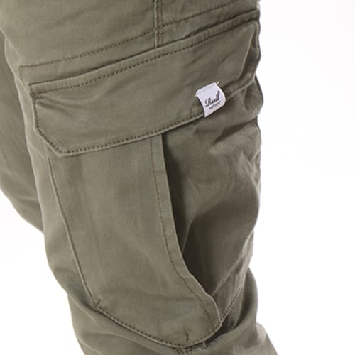 Pantalon Cargo Reflex Rib Vert Kaki