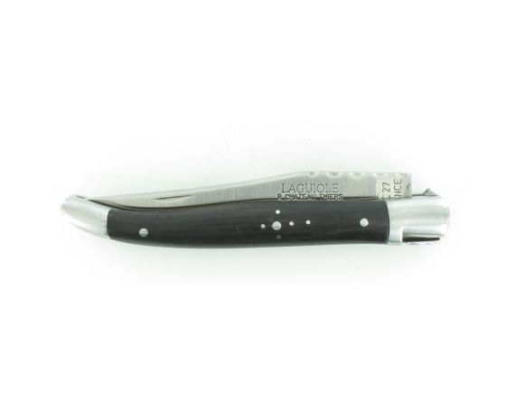 Laguiole Ebène Couteau de poche Laguiole par Chazeau Honoré