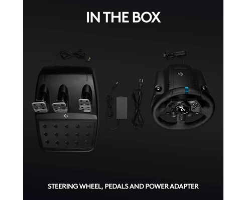 Logitech G923 Racing Wheel and Pedals for PS4/PS5 and PC