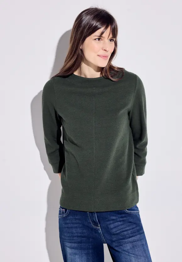 Struktur Sweatshirt - strong khaki