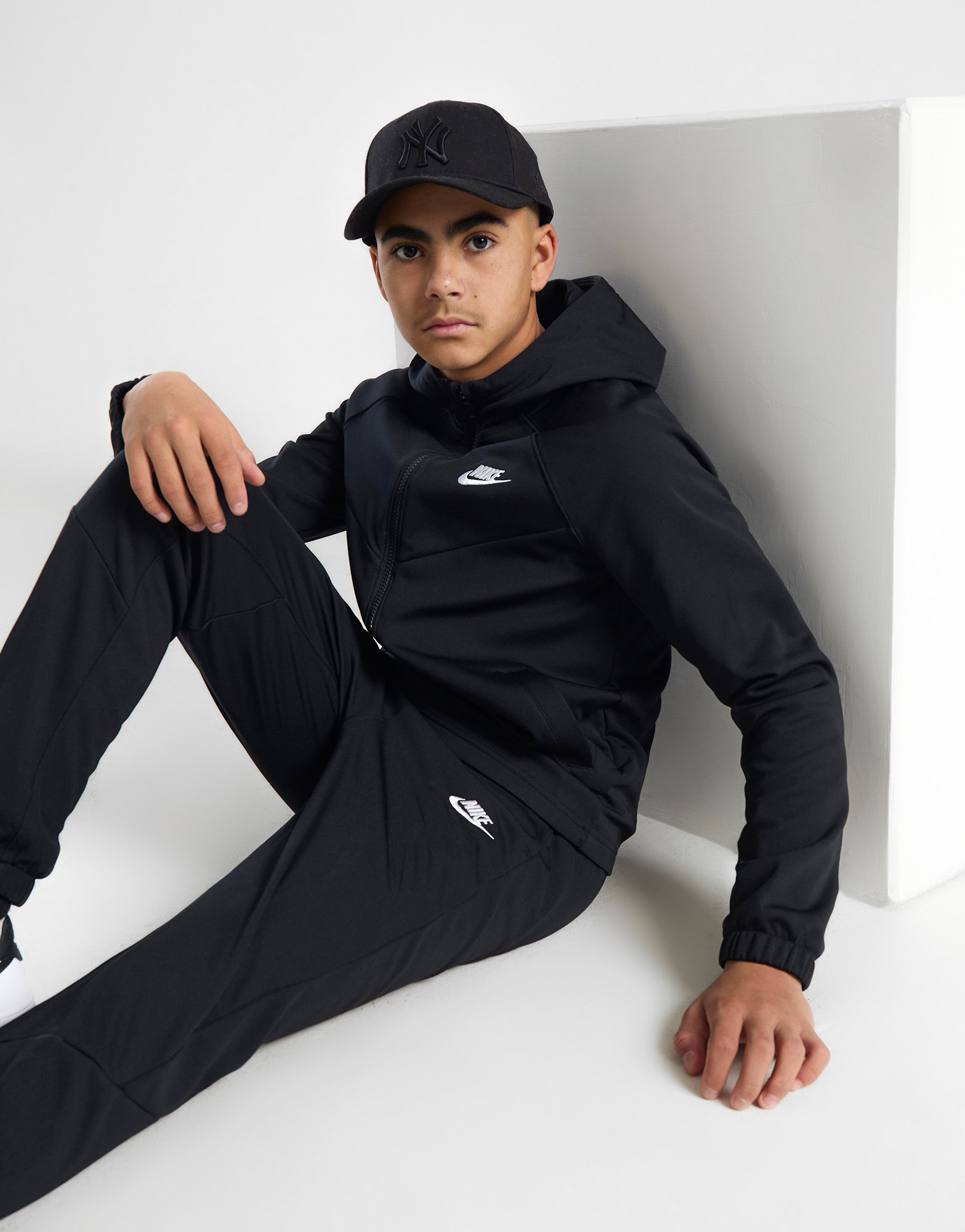 Nike Sportswear Poly Colour Block Tracksuit Junior