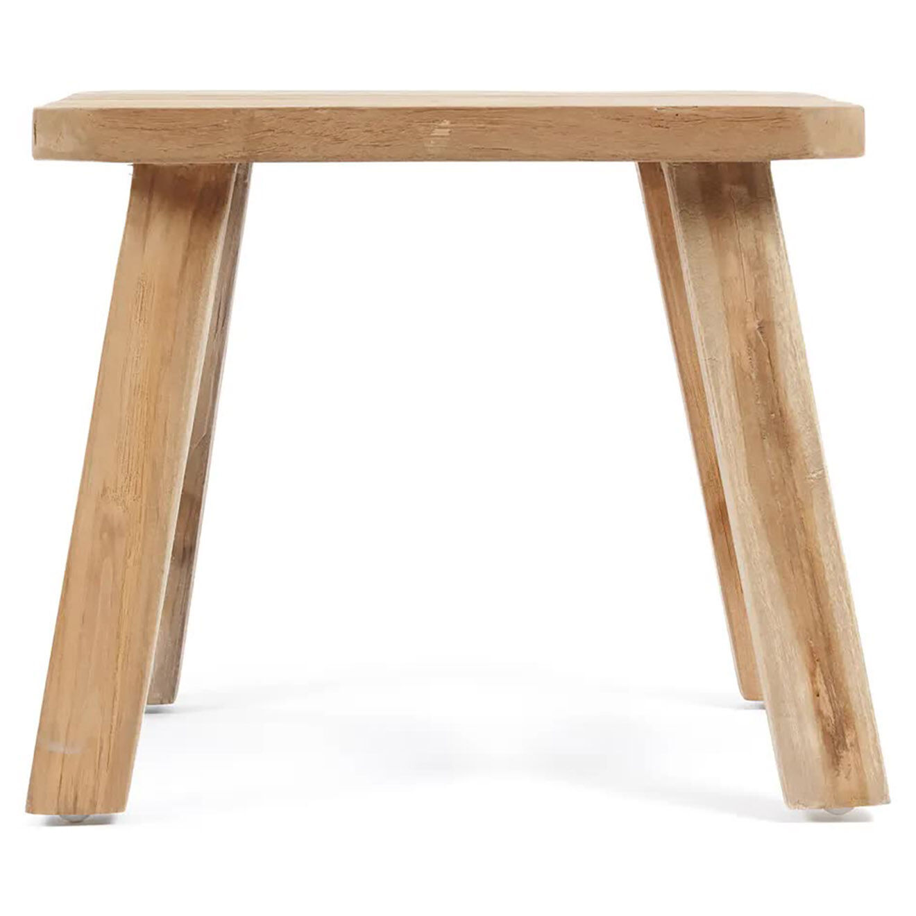 Bazar Bizar Tabouret Quincy naturelle - 40x30x34 cm