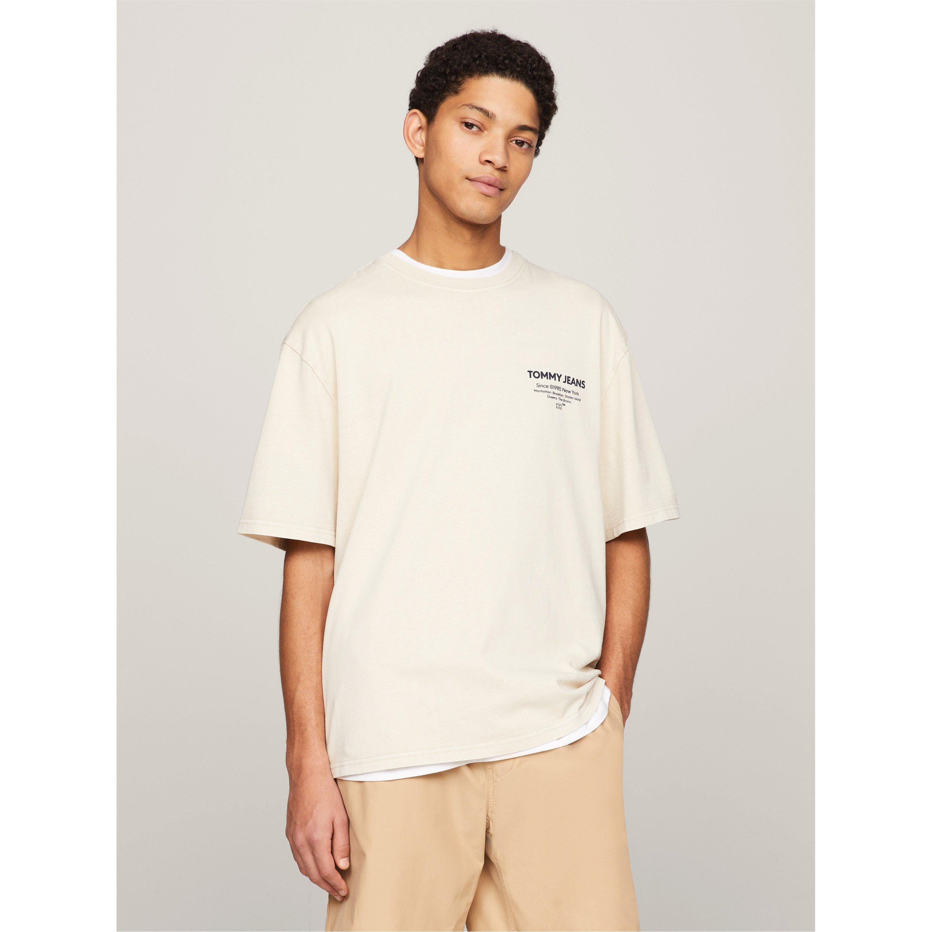 Tommy Jeans Washed Logo Regular Fit T Shirt