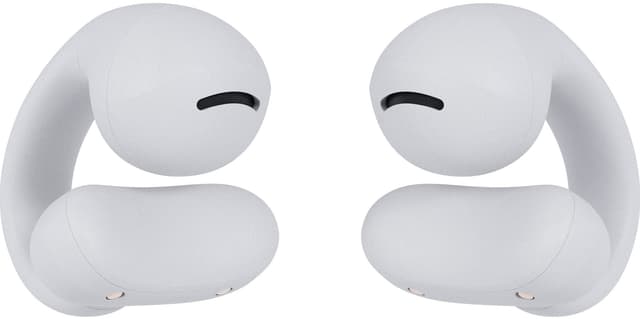 Happy Plugs OWS Clip true wireless open-ear høretelefoner (hvid)
