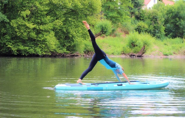 SUP Yoga Kurs Zaberfeld