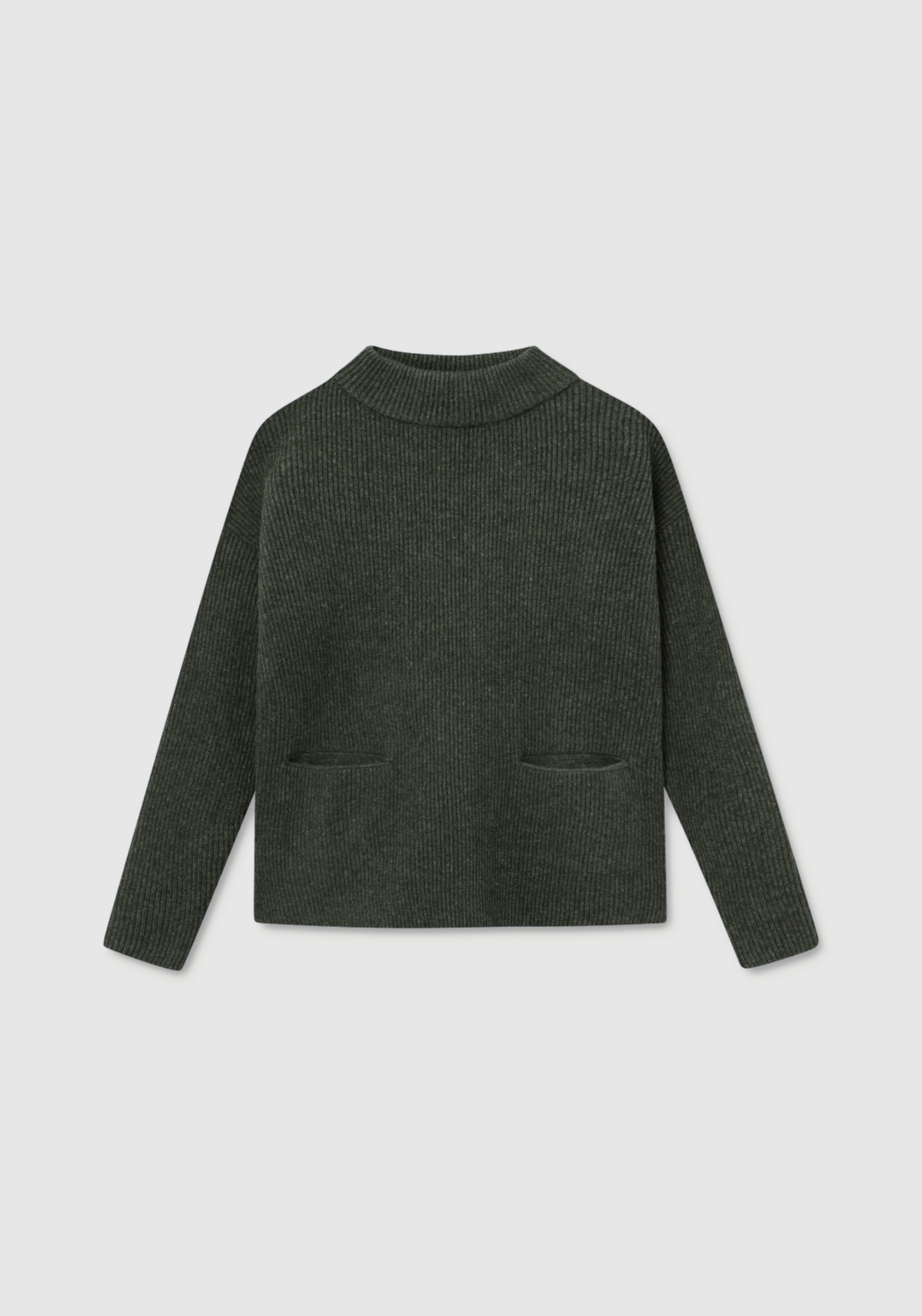 Maska Pullover Maska Helga Wool Laurel Green | RRREVOLVE