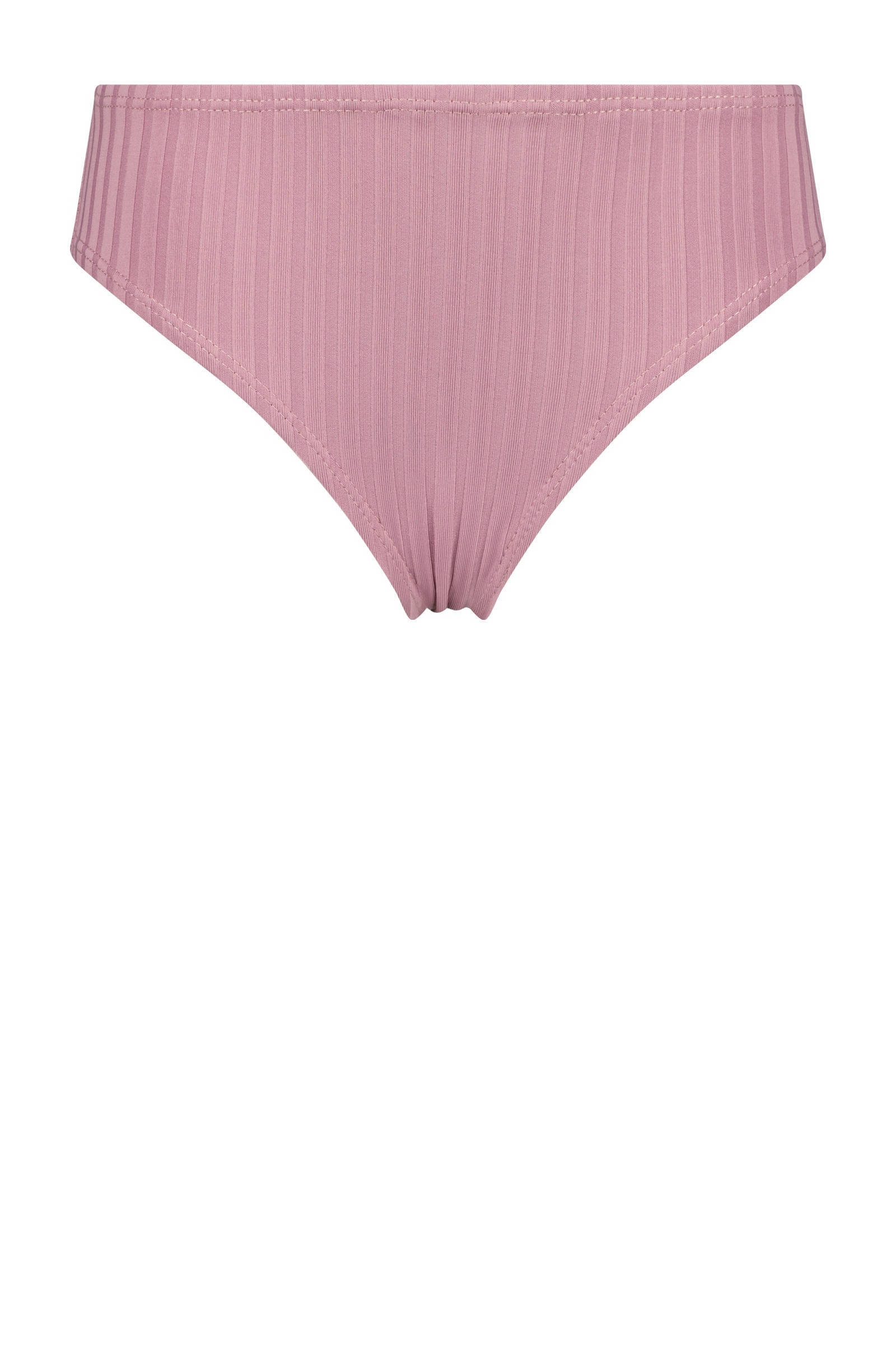 Vingino triangel bikini Zolima met ribstructuur roze