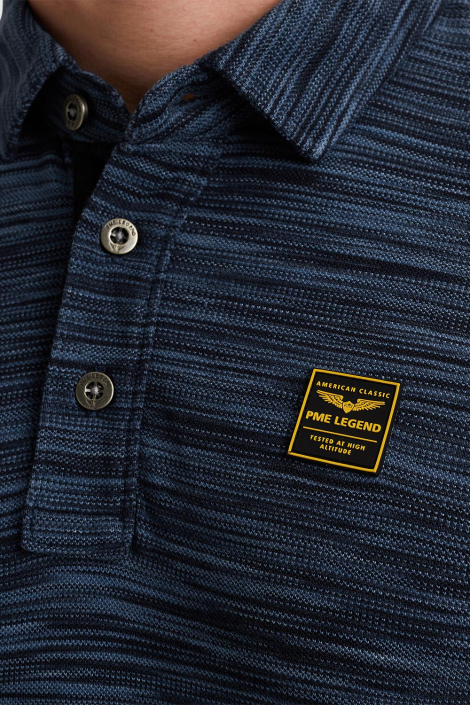 PME legend blauwe heren polo