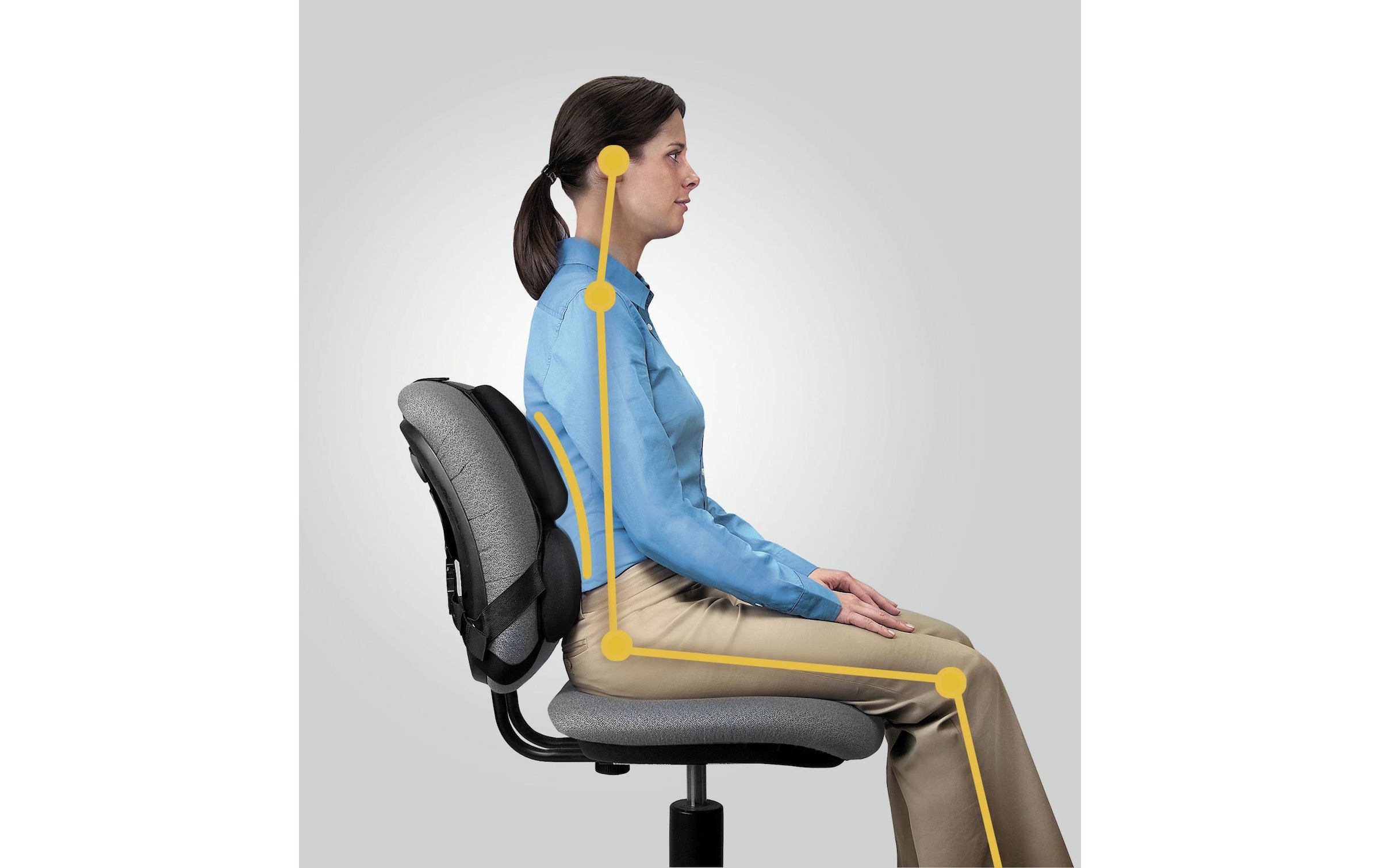 FELLOWES Stuhlkissen »Fellowes Professional«