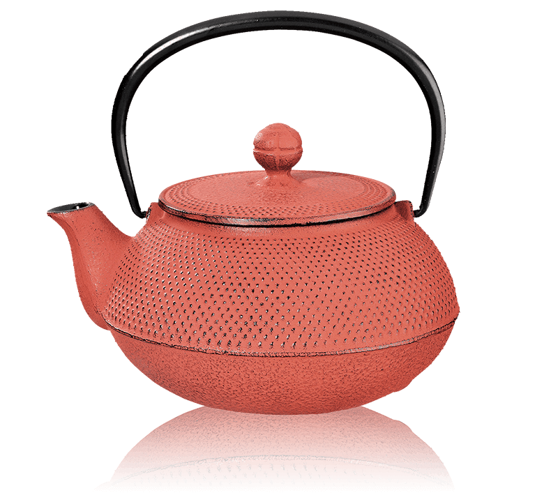 Th&eacute;i&egrave;re fonte Arare 0,55L-Avec Filtre - IWACHU Rouge
