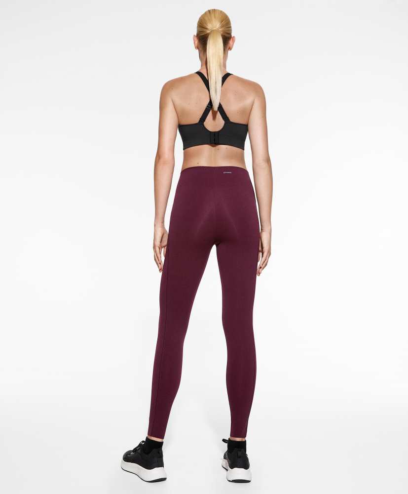 Leggings de compressão para controle do core até o tornozelo