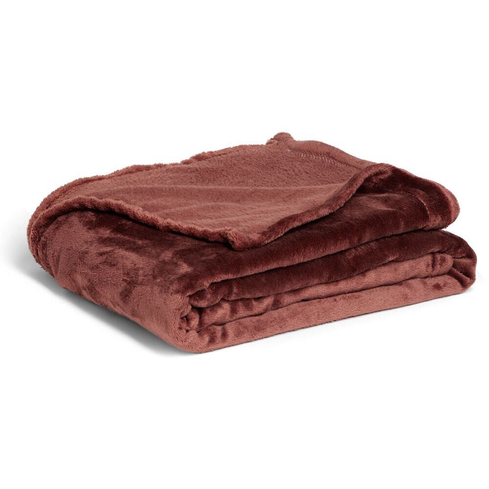 Couverture flanelle 150x200cm polyester - 3 coloris