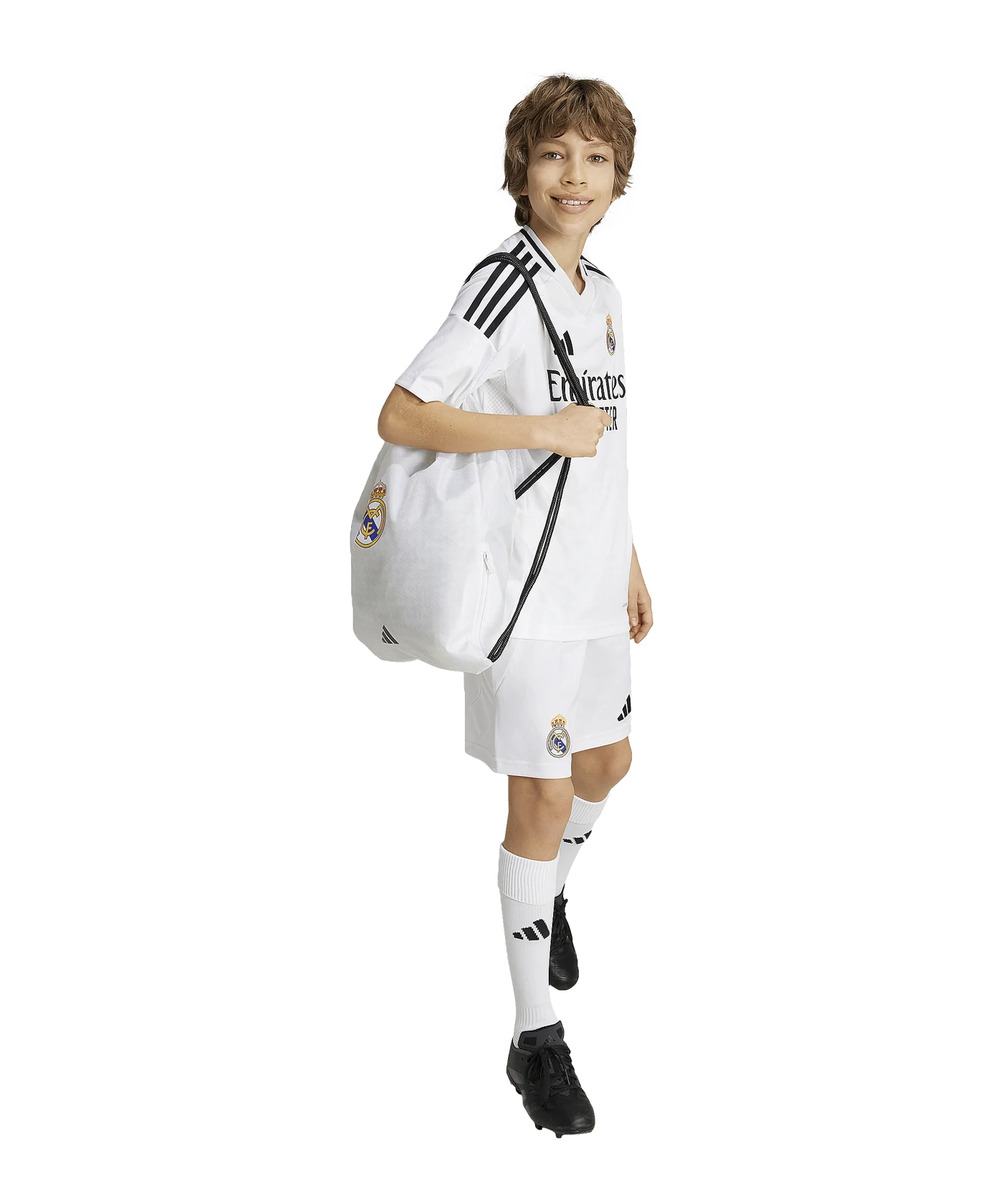 adidas Real Madrid Trikot Home 2024/2025 Kids Weiss