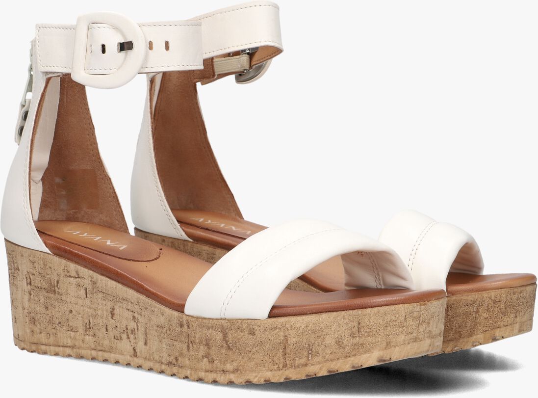 witte ayana sandalen met hak 722025