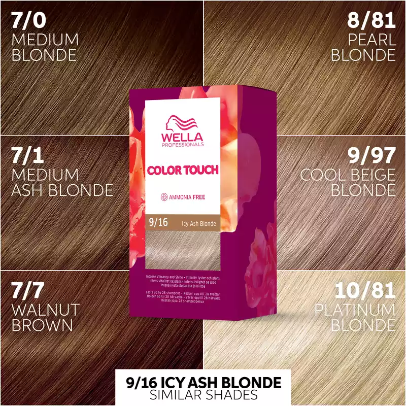 Wella Professionals Color Touch Pure Naturals - 9/16 Icy Ash Blonde
