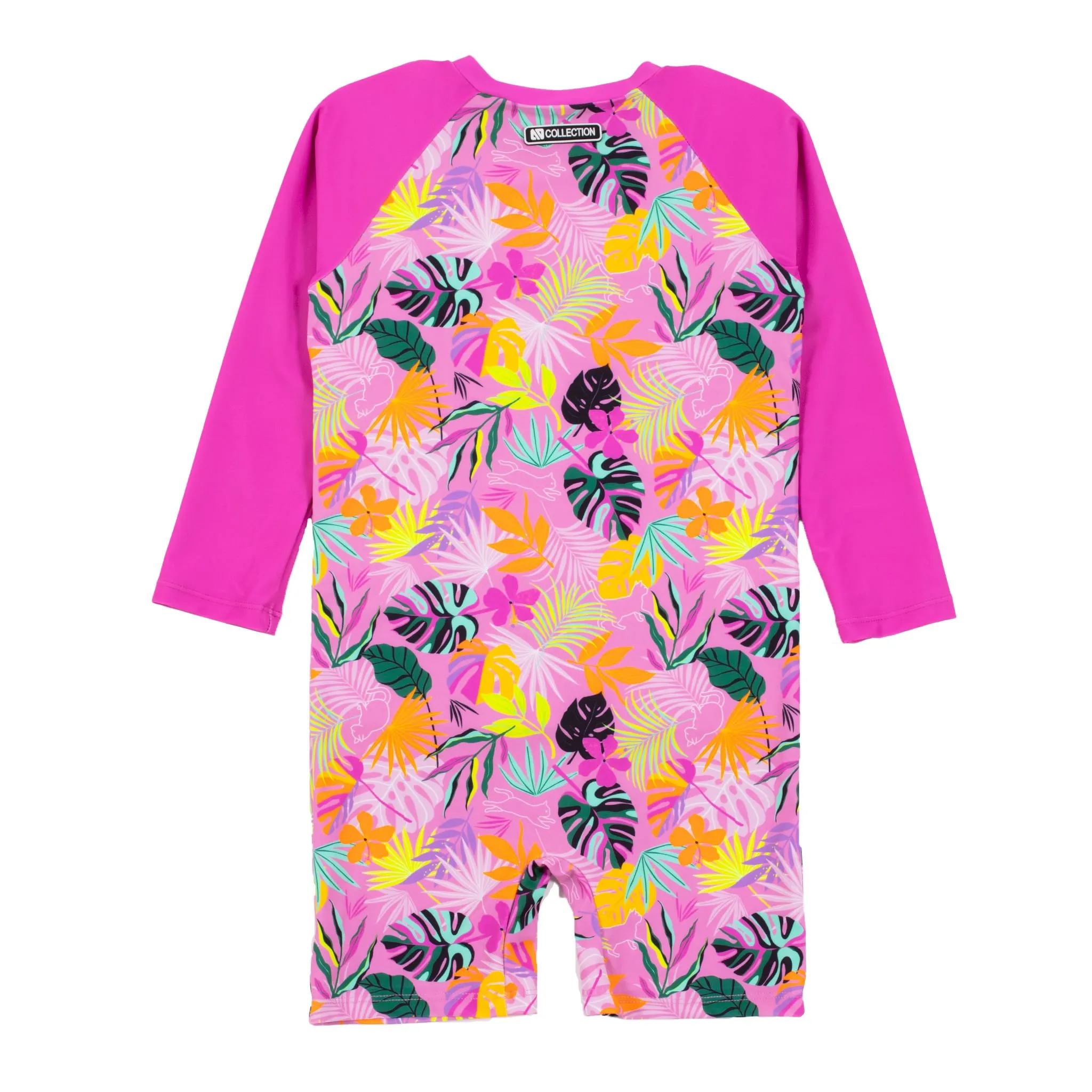 Nanö Maillot UV Manches Longues Hibiscus 2-4ans