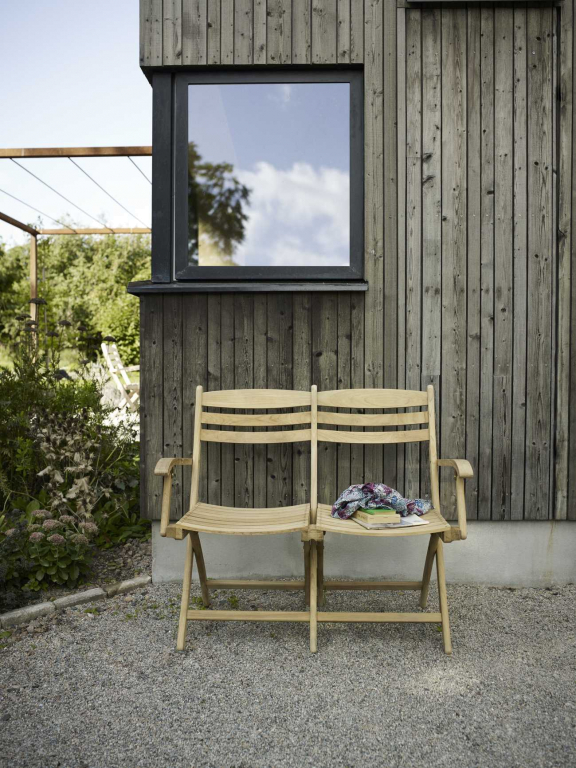 Fritz Hansen Selandia 2-zits tuinstoel