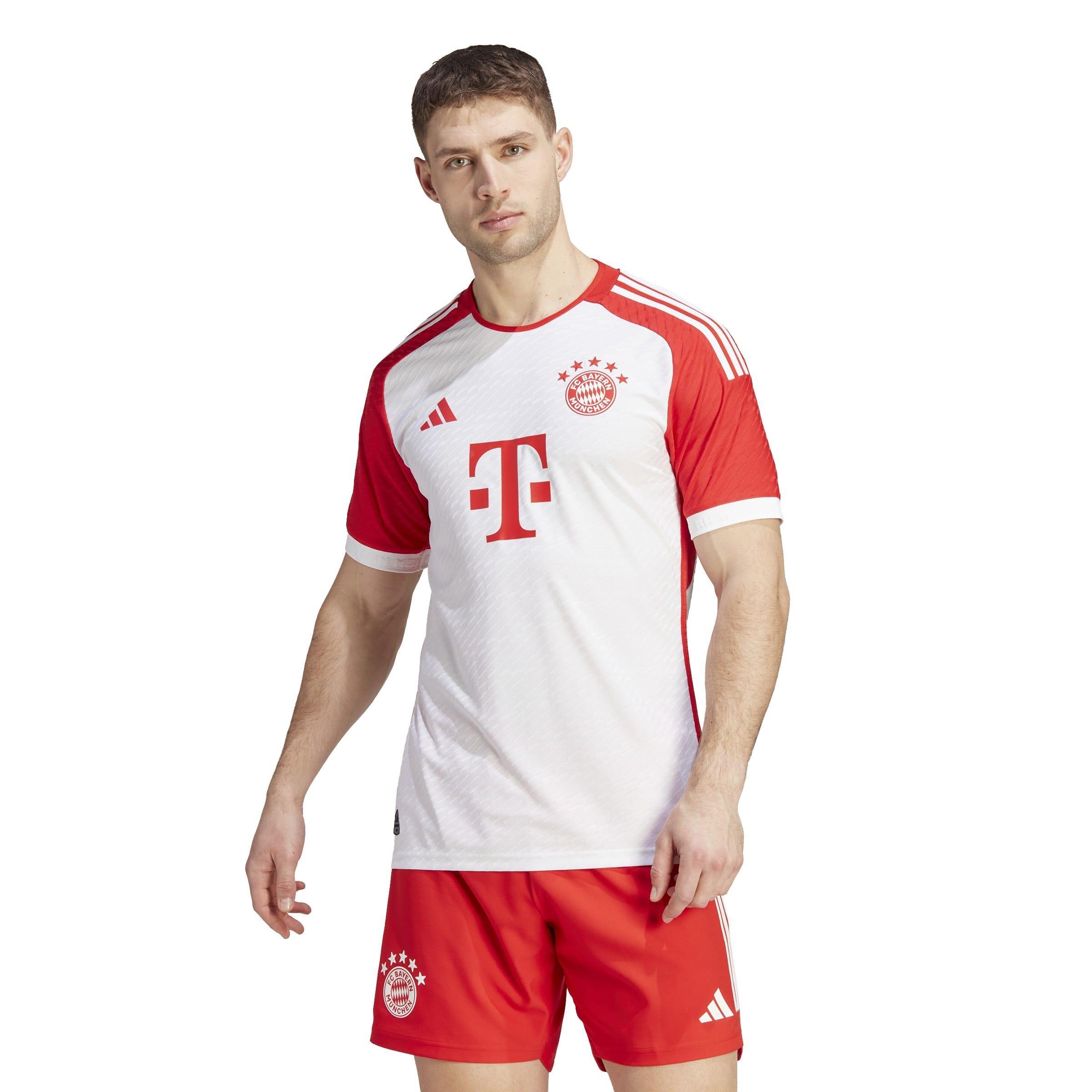 adidas Bayern Munich Authentic Home Shirt 2023 2024 Adults