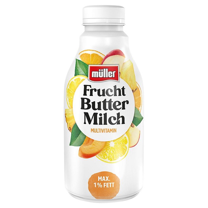 MÜLLER Fruchtbuttermilch 500 g, Multivitamin