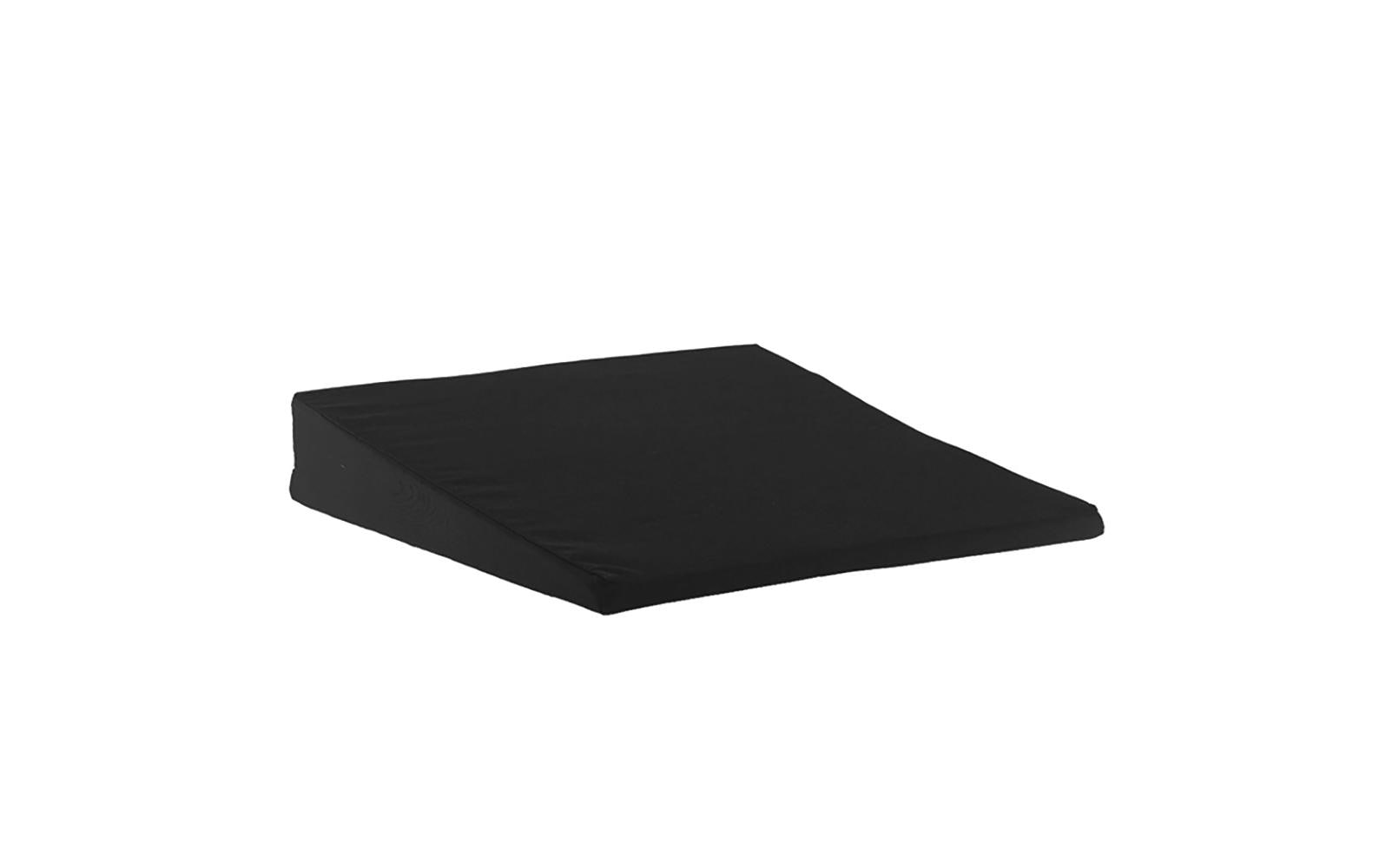 Keilkissen schwarz 37 x 37 cmKissen für aufrechte Haltung