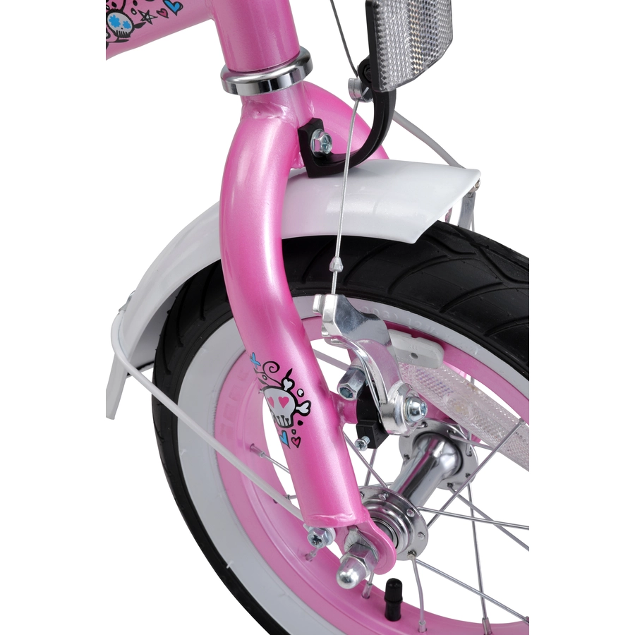 Bikestar Kinderrad 12 Zoll Cruiser pink