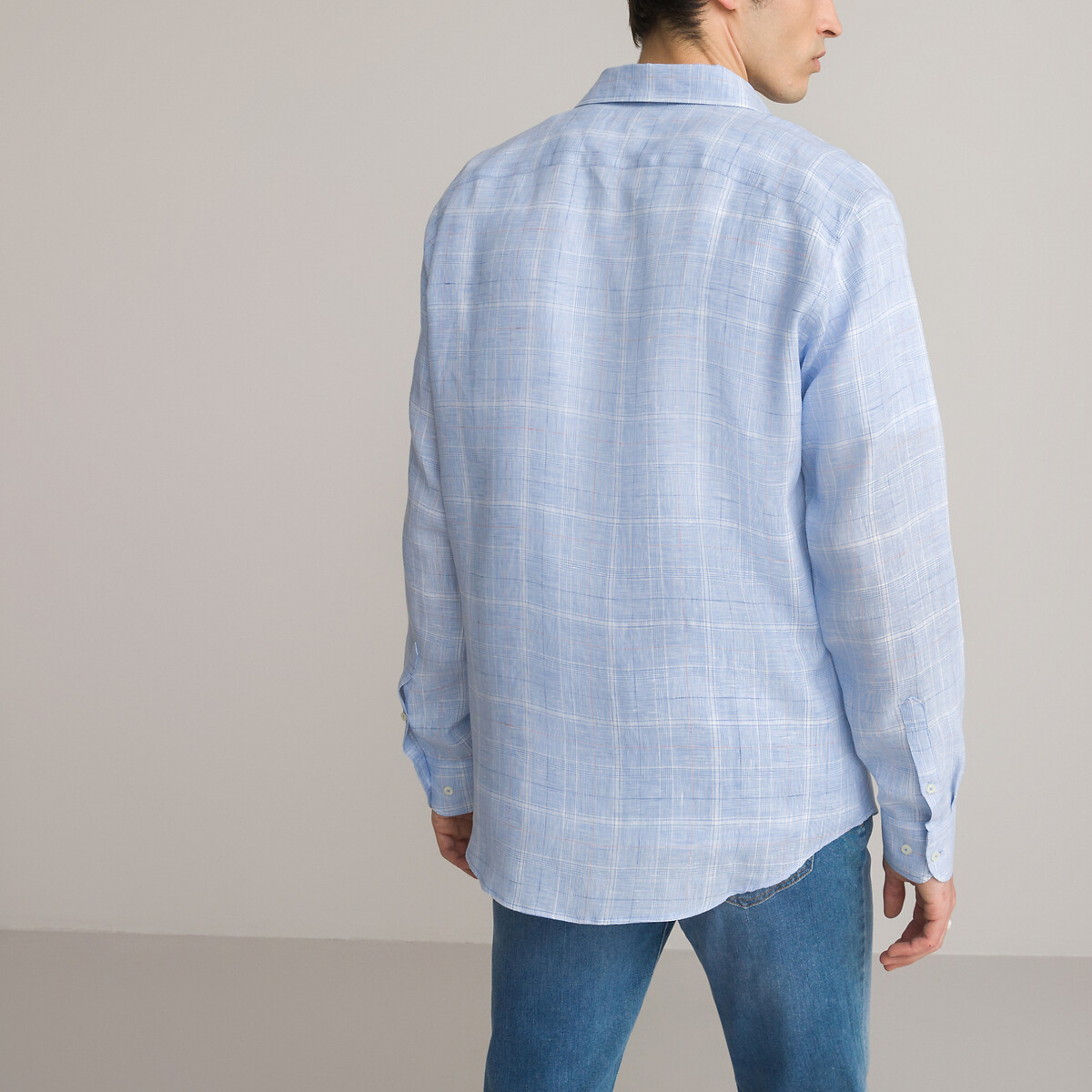 COLEÇÃO LA REDOUTE<br>Camisa de linho, mangas compridas