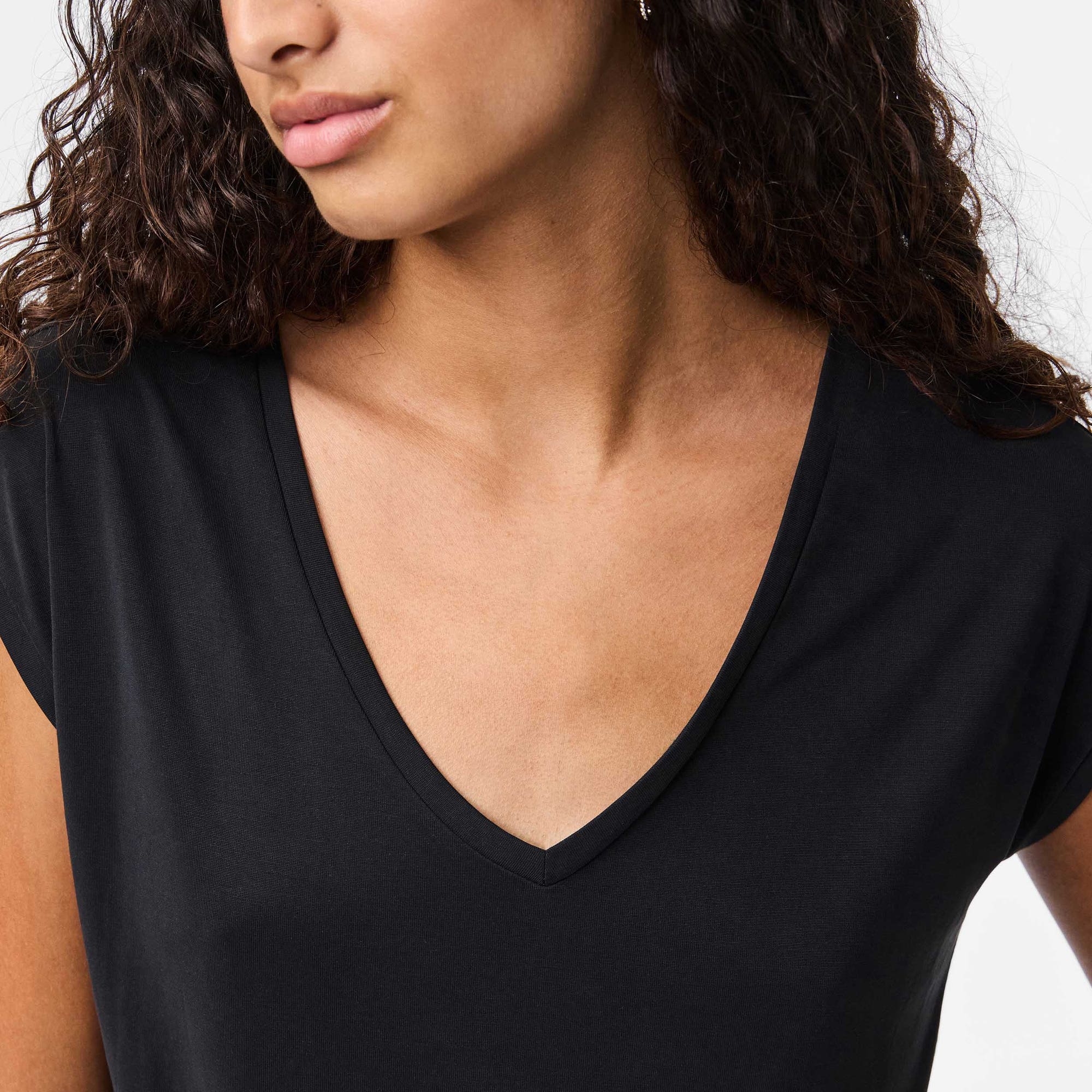 T-shirt Femme noir