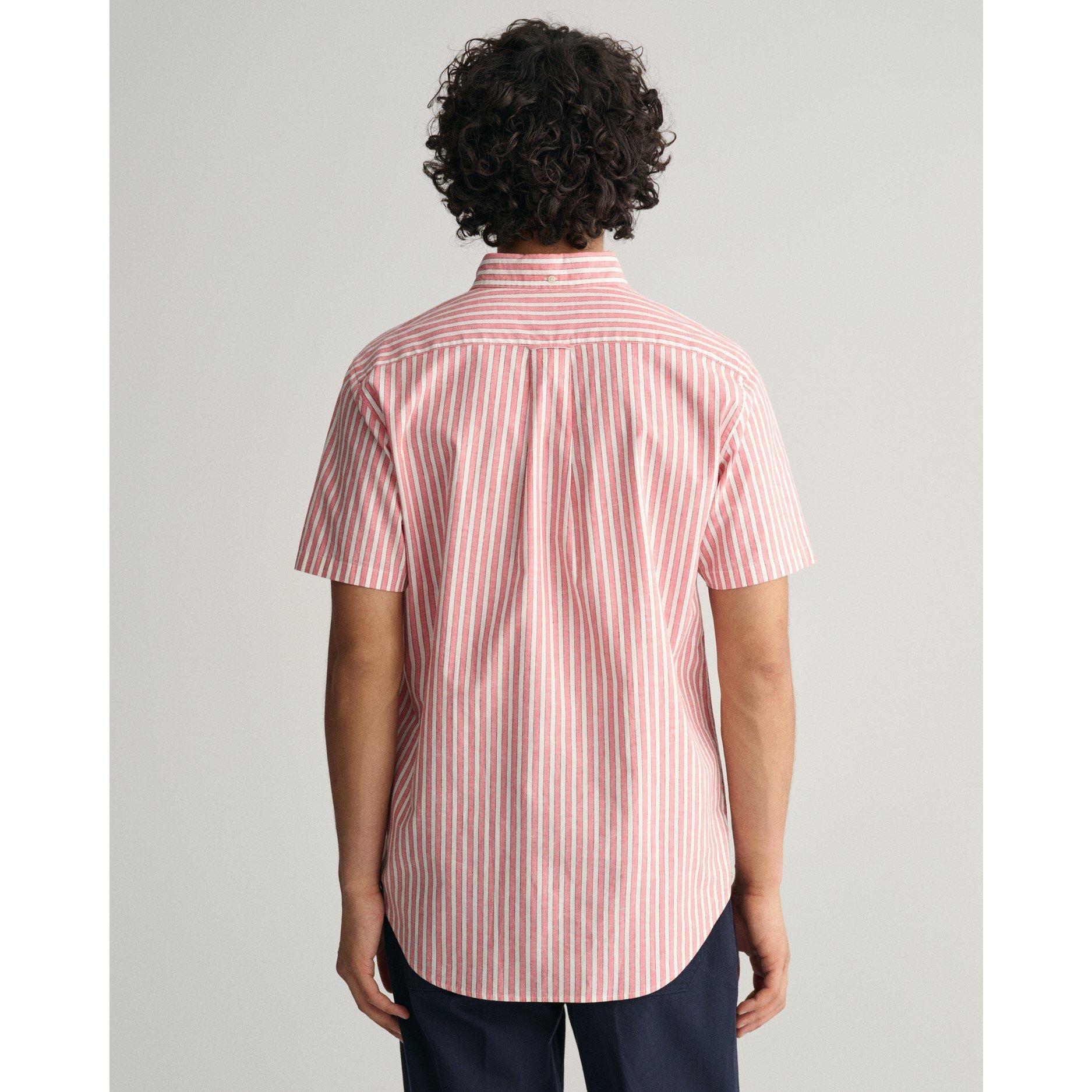 Gant REG COTTON LINEN STRIPE SS SHIRT SU