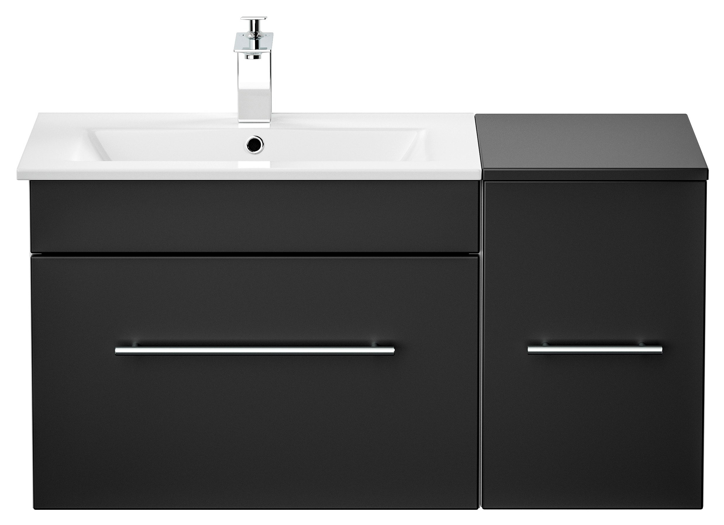 Saniclear Fortuna Badkamermeubel 90 zwart