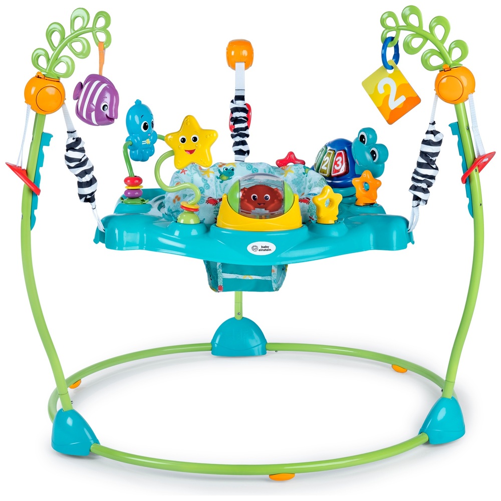 Baby Einstein Curiosity Cove 2-in-1 Aktivitäts-Baby-Jumper