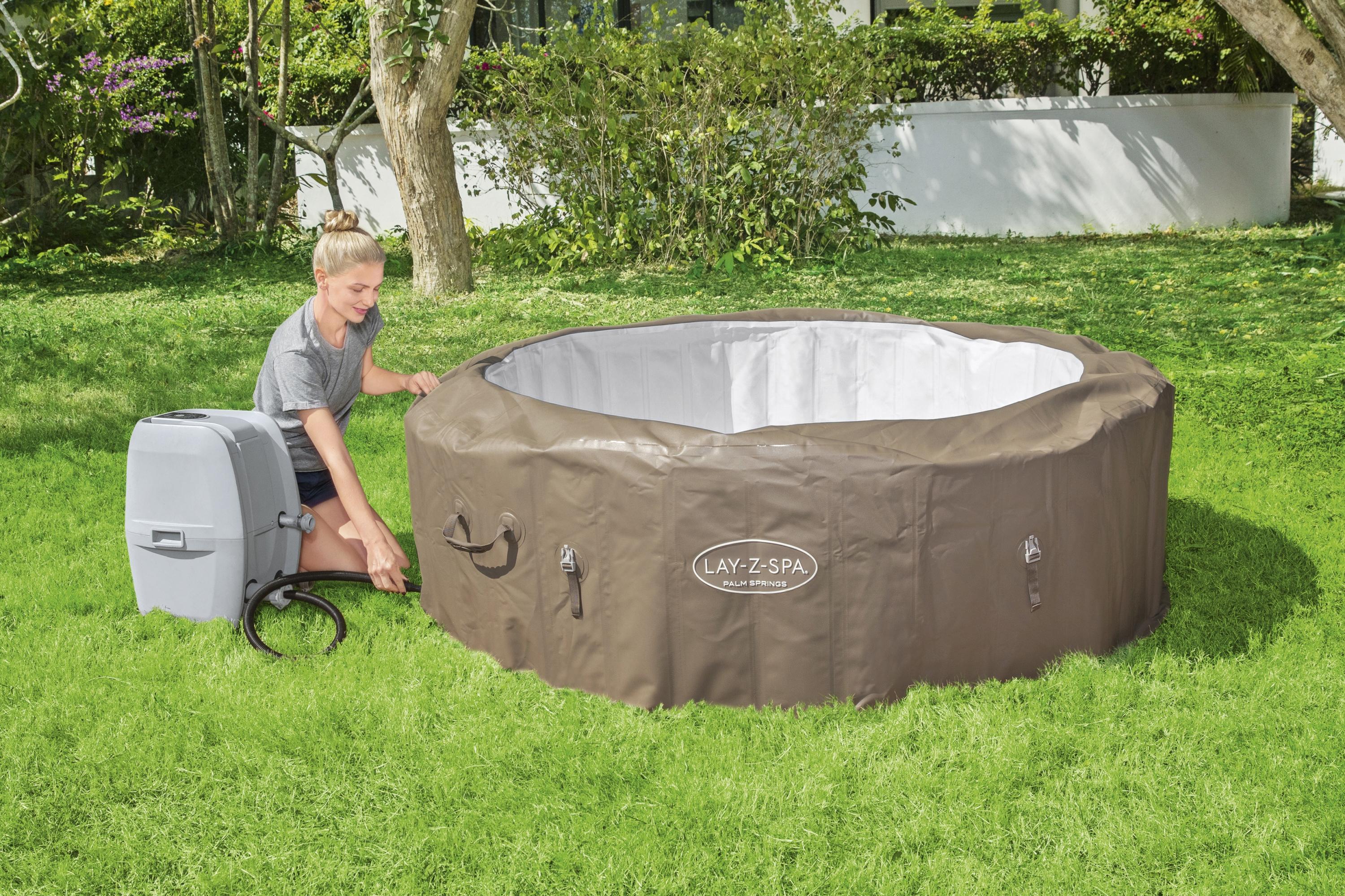 Bestway® LAY-Z-SPA® Whirlpool Palm Springs AirJet™ Ø 196 x 71 cm, rund