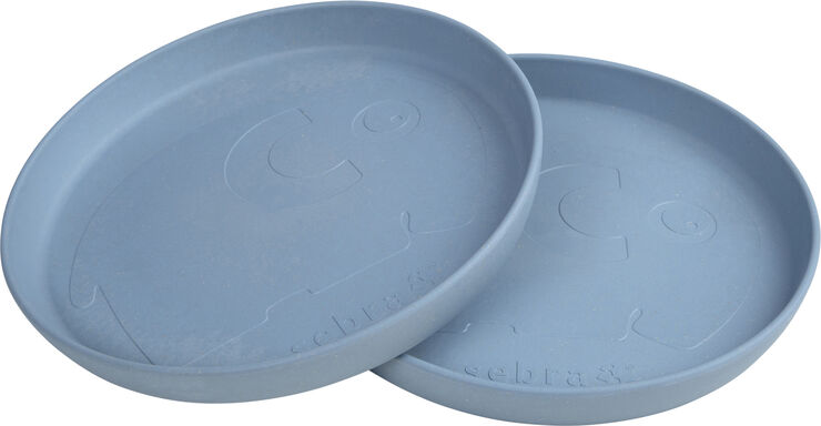 Sebra MUMS, tallerkener, powder blue