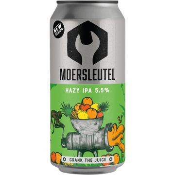 Moersleutel - Crank the Juice IPA - Blik - 440ML