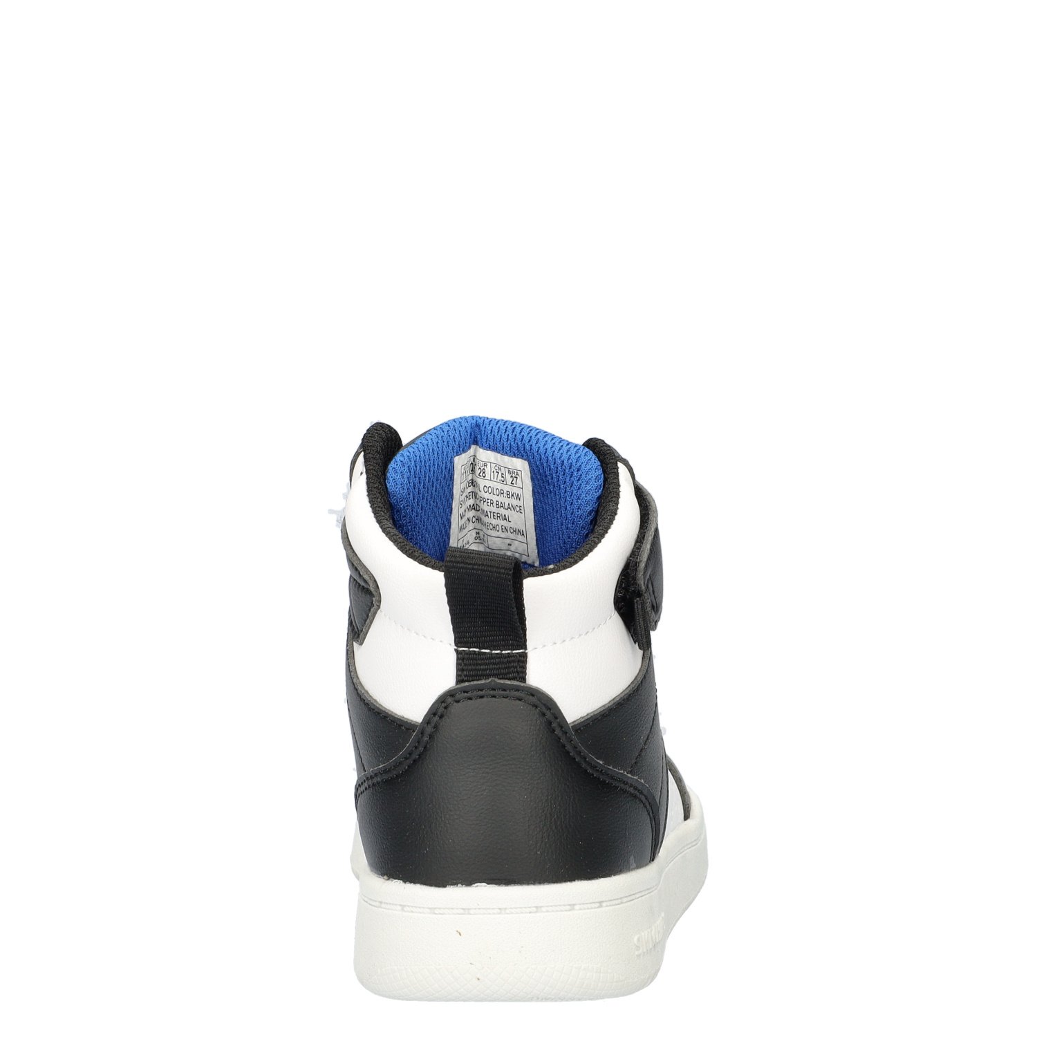 Quick Street jongens hoge sneaker Skechers Zwart