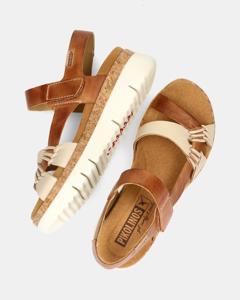 Pikolinos Palma Sandalen  - cognac