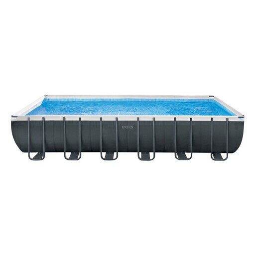 Piscina retangular Intex Ultra Xtr Frame para uso acima do solo, 732x366x132 cm + Bomba de filtro