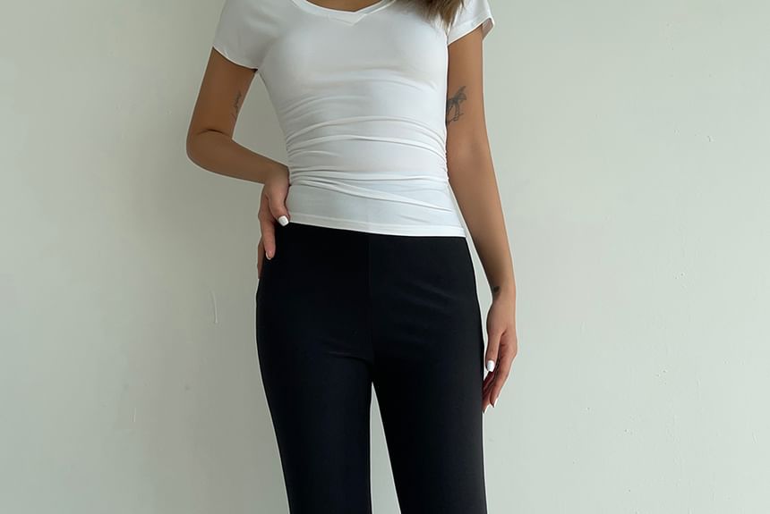 Colada - High-Waist Flared Sportbroek