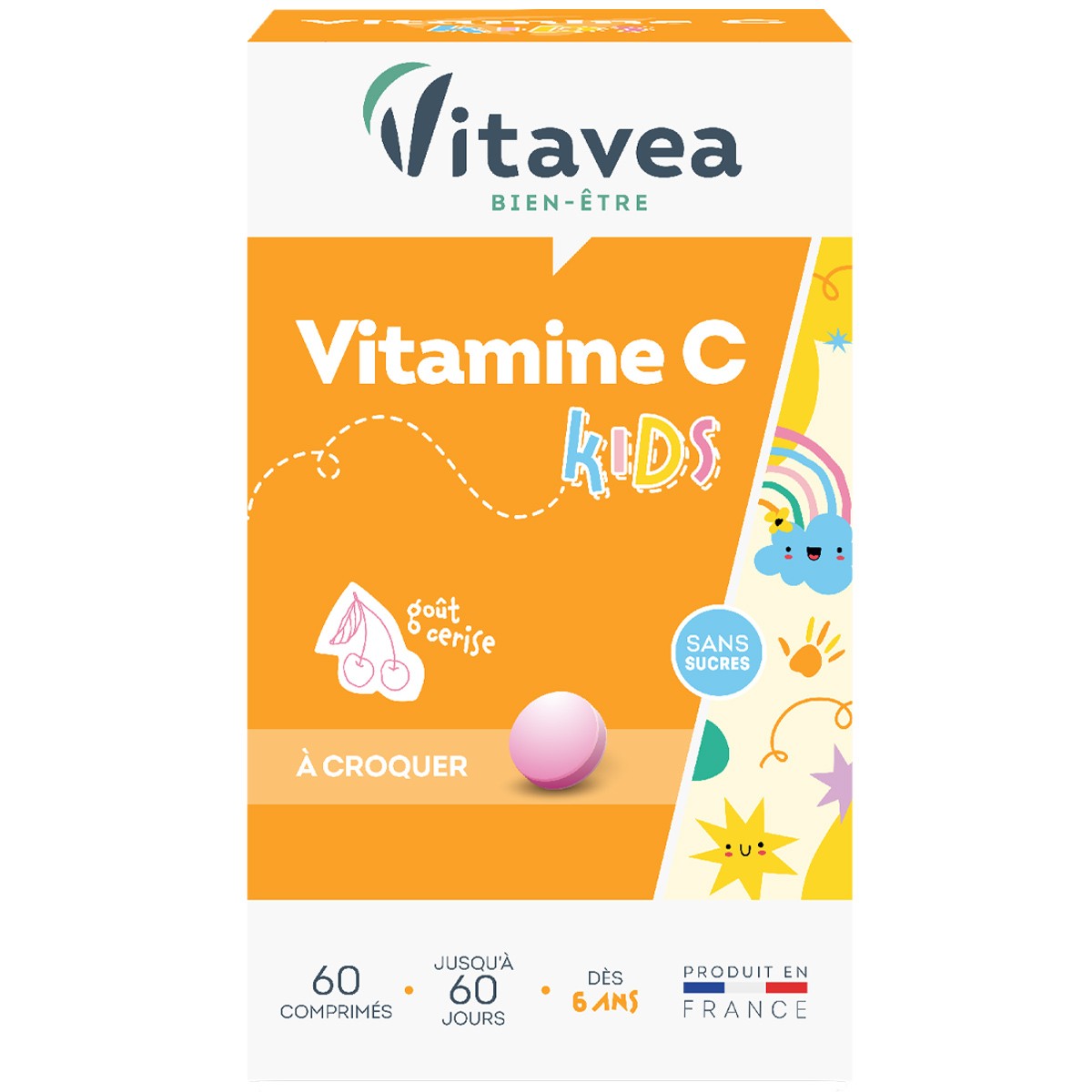 Vitamine C - Cerise - A croquer - Enfant - 6 mois