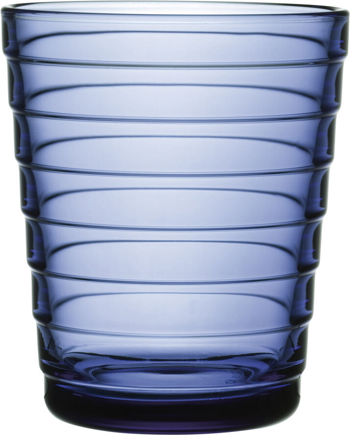 Iittala Aino Aalto 22 cl glas ultramarineblå 2 stk Blå