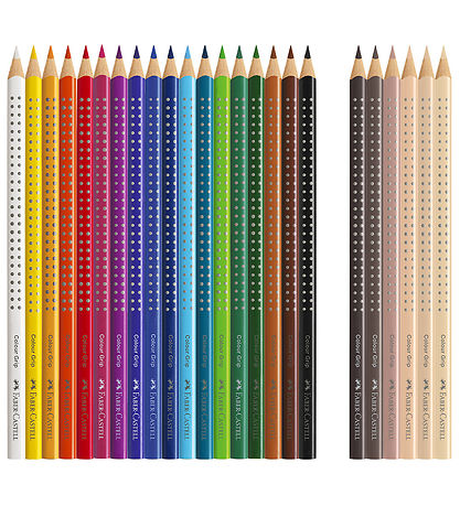 Faber-Castell Buntstifte - 24 st. - Multi/Skin Töne