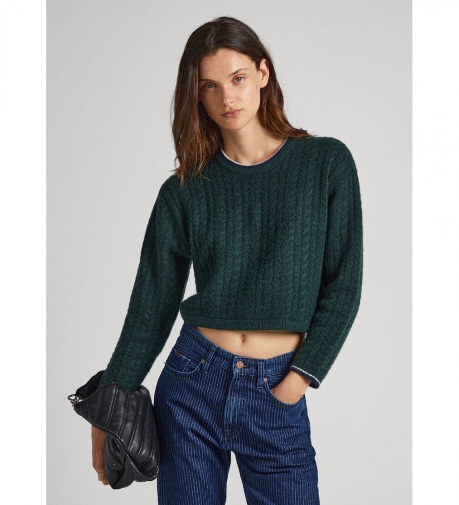 Pepe Jeans Suéter Elnora Verde