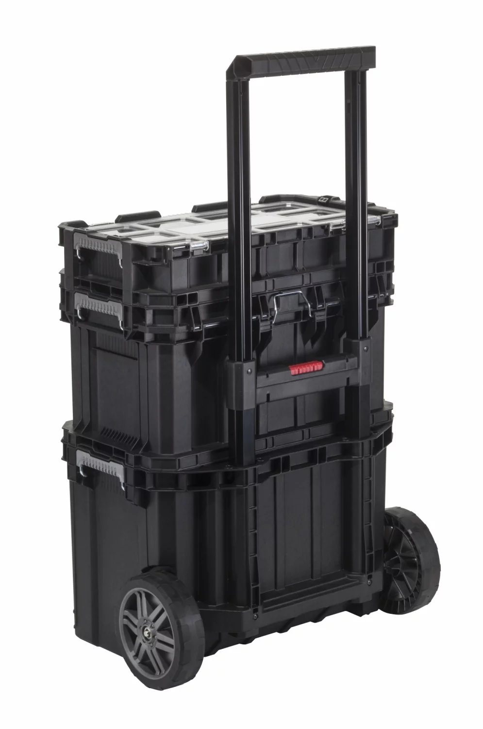 Keter 238273 Connect mobiele Gereedschapskist set - 3-delig - Zwart