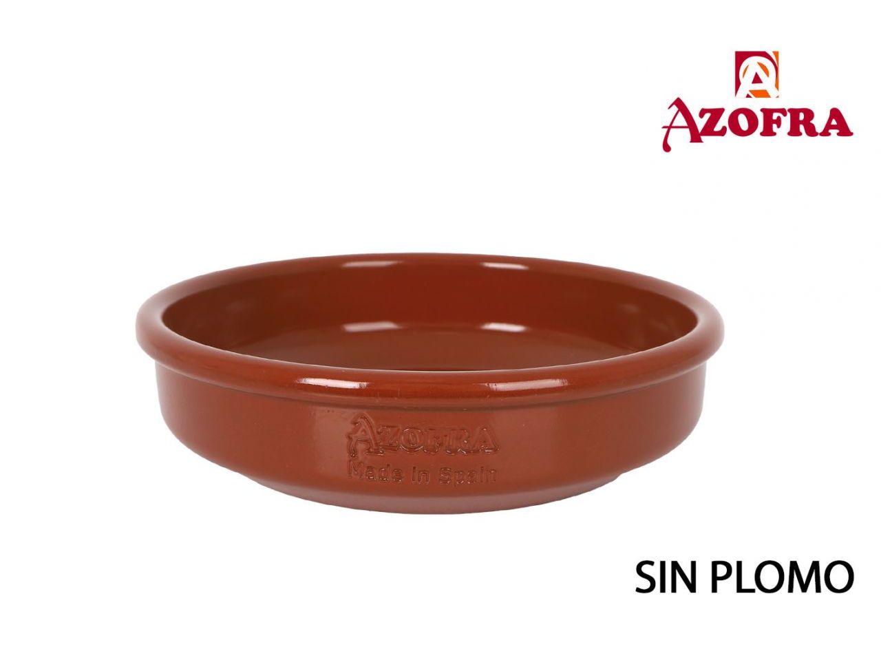 TRAVESSA REDONDA PARA FORNO AZOFRA 24CM