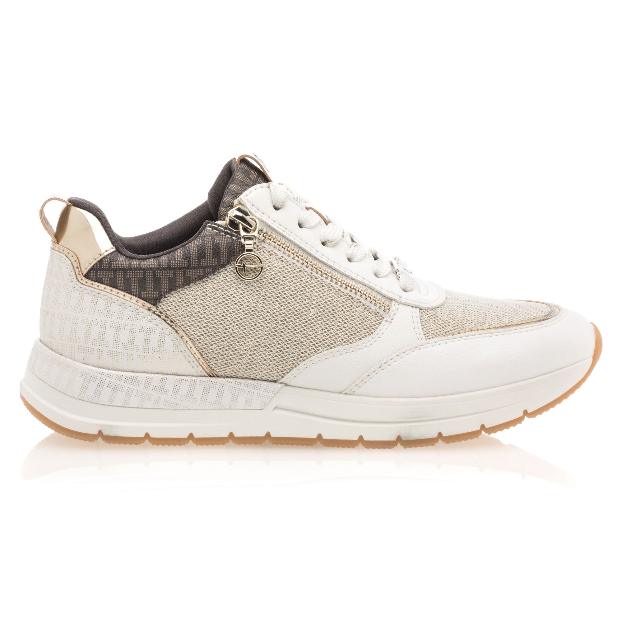 Baskets basses Femme ecru