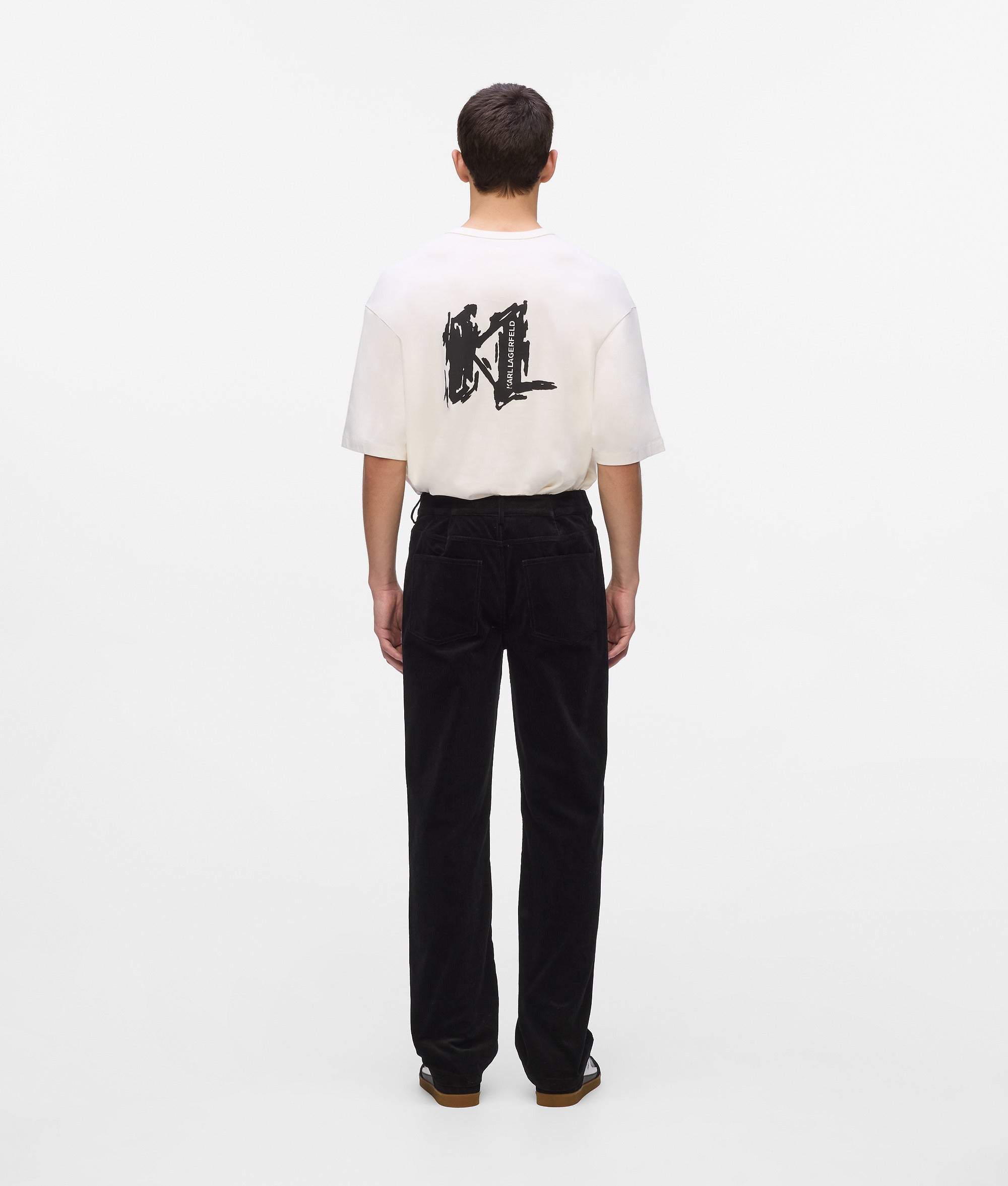 Broek van corduroy