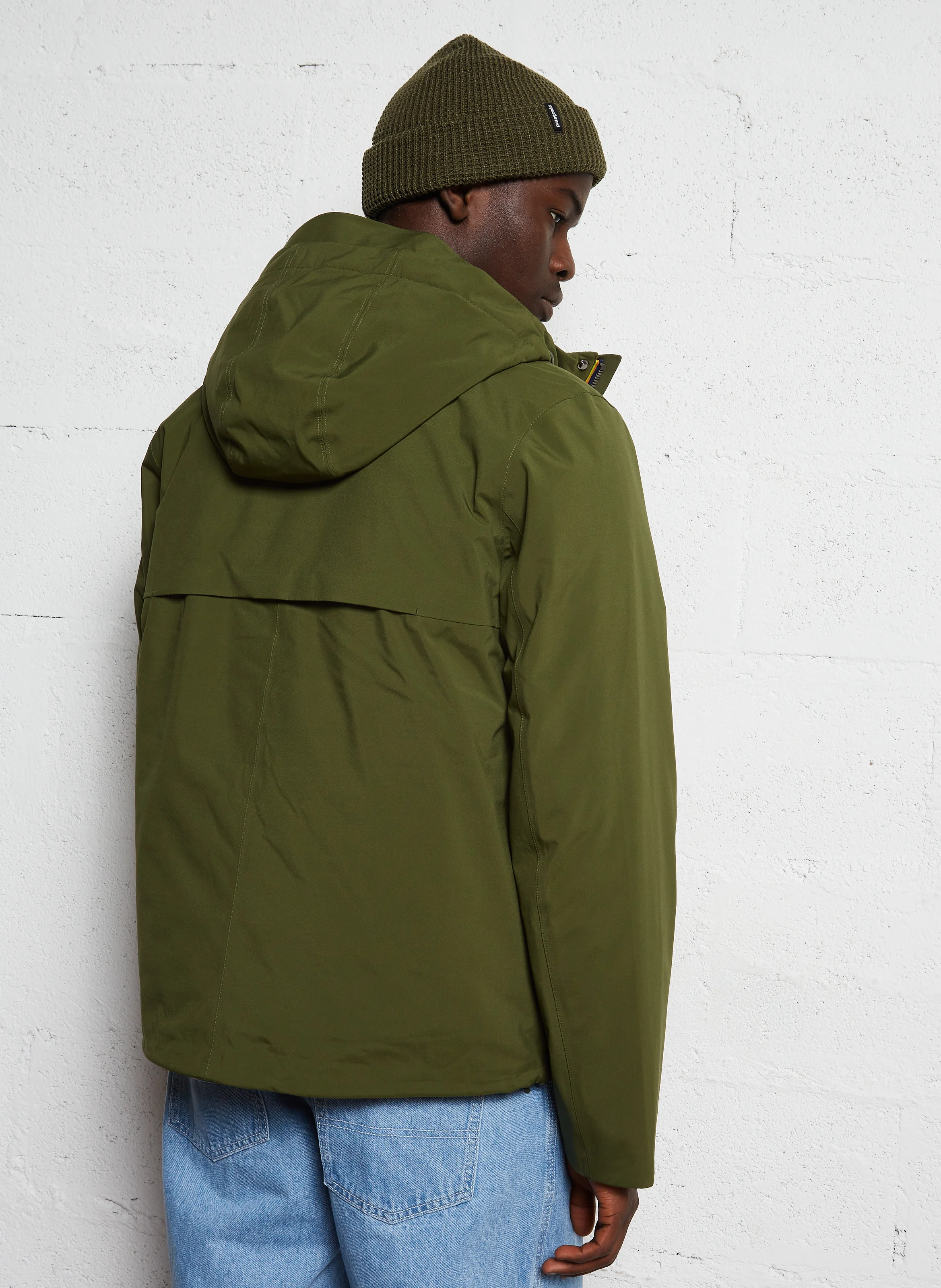 JACKEN BONDED PADDED - Parka à capuche | Vert
