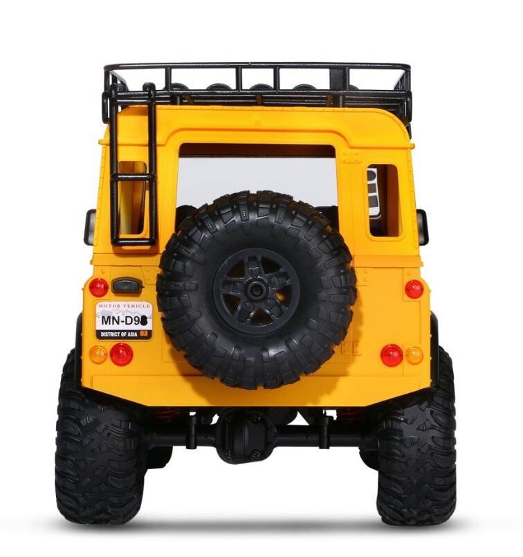 JJRC - Land Rover Camel Fjernstyret Bil - Gul