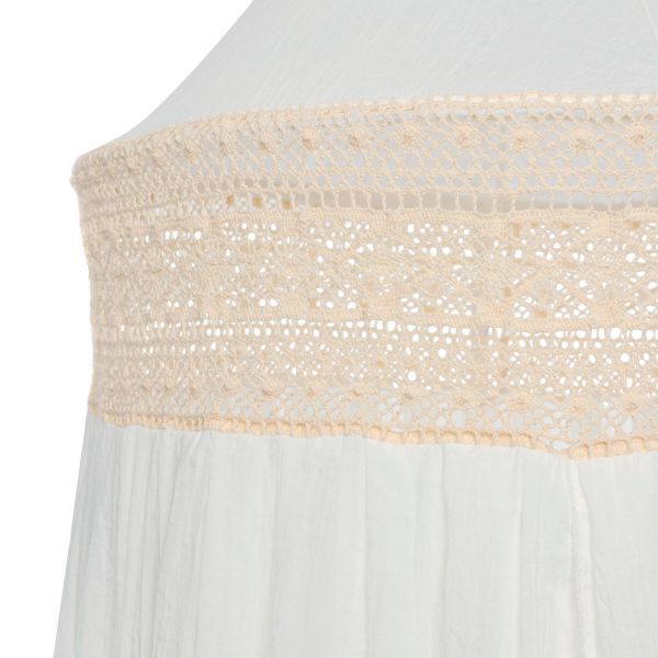 Jollein Sluier Vintage Boho Lace Ivory 155 cm