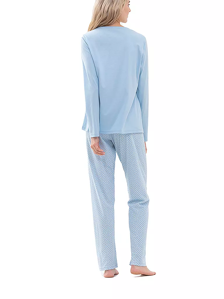 MEY Pyjama hellblau